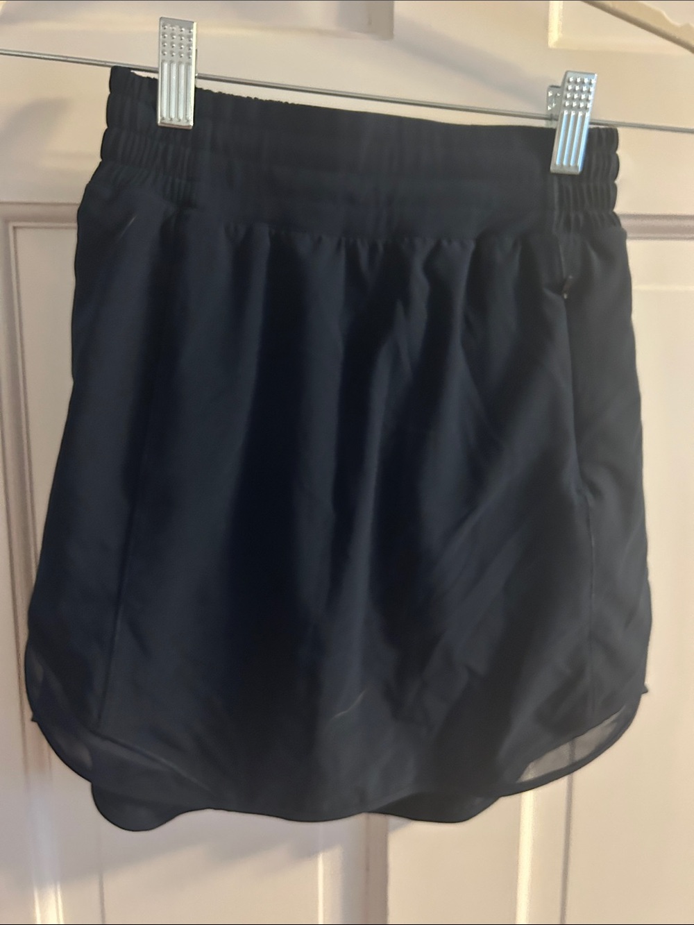 lululemon athletica navy Athletic Skort with Elastic Waist